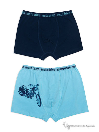 Трусы S’COOL!, цвет голубой, синий