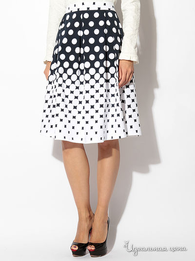 Юбка Tutto Bene, цвет черный, белый