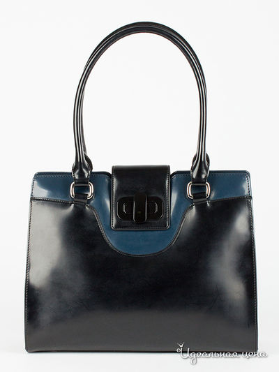 Сумка Leo Ventoni, цвет черная, синяя