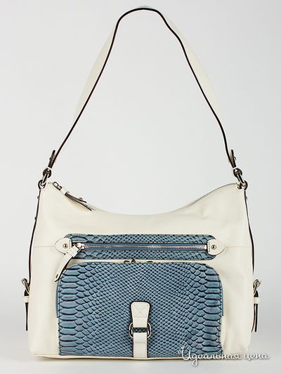 Сумка Leo Ventoni, цвет белый, синий