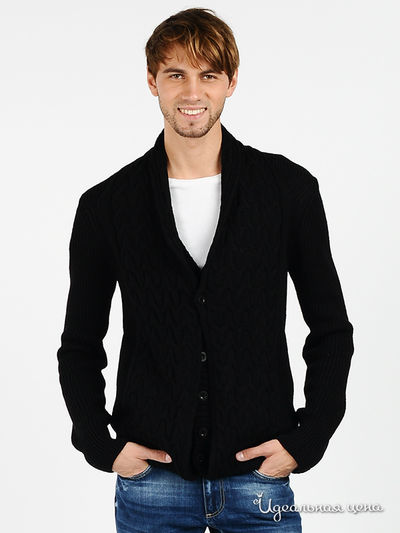 Кардиган Emporio Armani, цвет черный