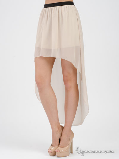 Юбка Kontatto, цвет кремовый, черный