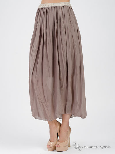 Юбка Kontatto, цвет коричневый