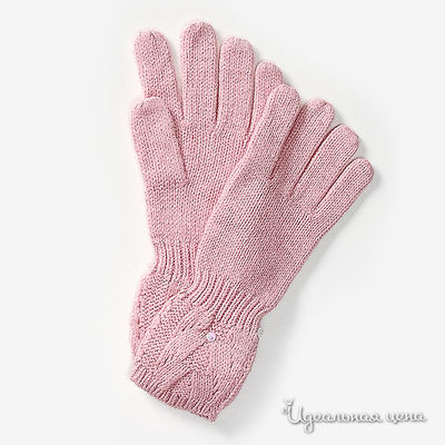 Перчатки Gulliver для девочки, цвет розовый