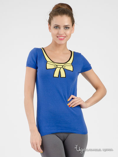 Футболка Kontatto, цвет синий, жёлтый