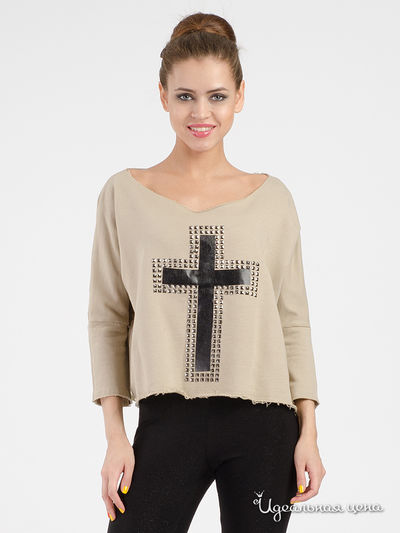 Джемпер Kontatto, цвет светло-бежевый