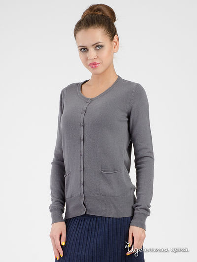 Кардиган Kontatto, цвет тёмно-серый