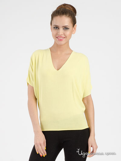 Пуловер Kontatto, цвет жёлтый