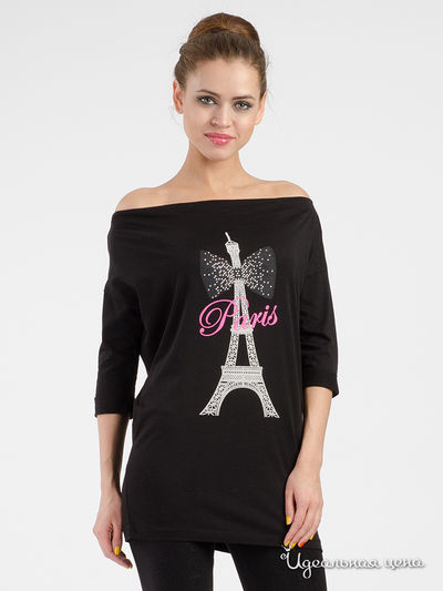 Туника Kontatto, цвет черный