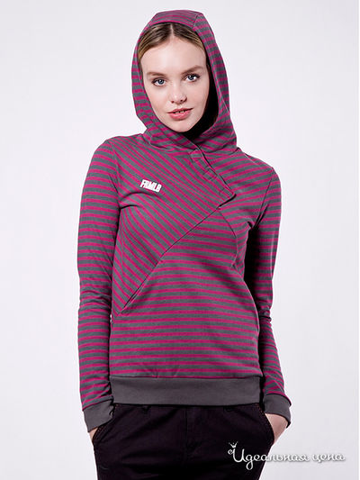 Толстовка Formalab, цвет серый, розовый