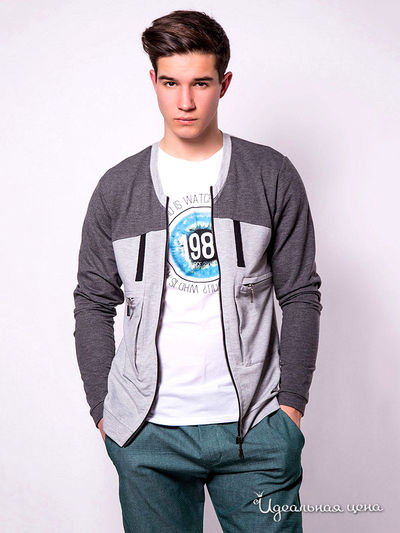 Толстовка Formalab, цвет светло-серый, тёмно-серый