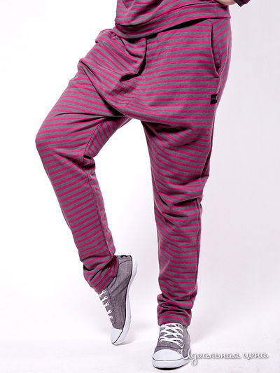 Брюки Formalab, цвет серый, розовый