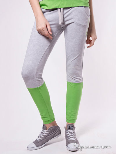 Брюки Formalab, цвет серый, зеленый