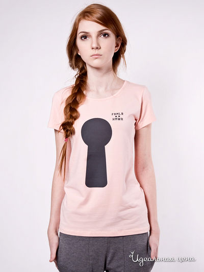 Футболка Formalab, цвет персиковый