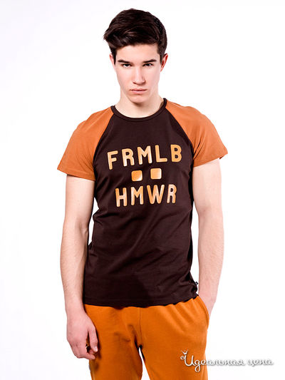 Футболка Formalab, цвет коричневый, бронзовый