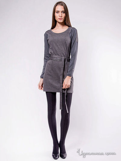 Платье Formalab, цвет антрацит-меланж