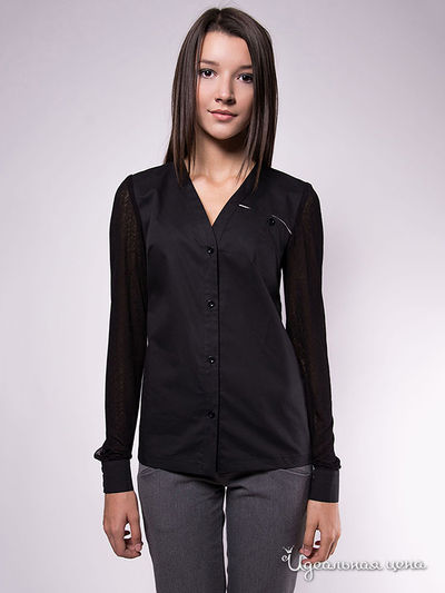 Блуза Formalab, цвет черный