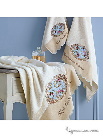 Набор полотенец Togas, цвет кремовый