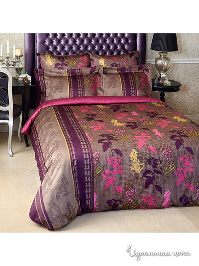 Комплект постельного белья Евро Togas, цвет фиолетовый