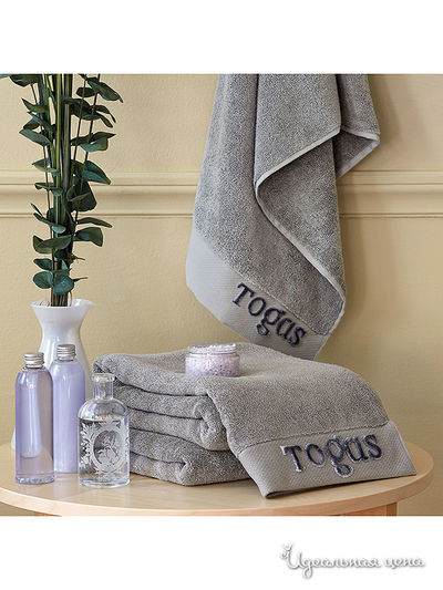 Полотенце, 50x100 см Togas, цвет серый