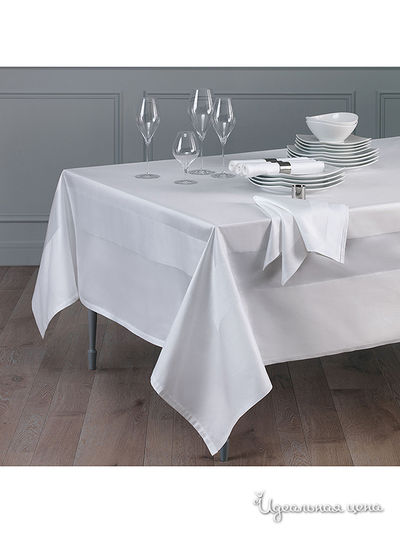 Скатерть, 173x310 см Togas, цвет белый