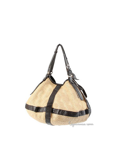 Сумка Pepe Moll, цвет бежевый с коричневым