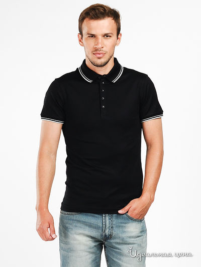 Поло Lario Covaldi, цвет черный