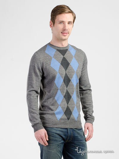 Джемпер Lario Covaldi, цвет серый, голубой