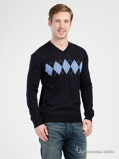 Джемпер Lario Covaldi, цвет темно-синий, голубой