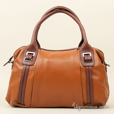 Сумка Leo Ventoni, цвет светло-коричневая