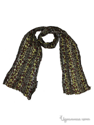 Палантин Passigatti, цвет зеленый, коричневый