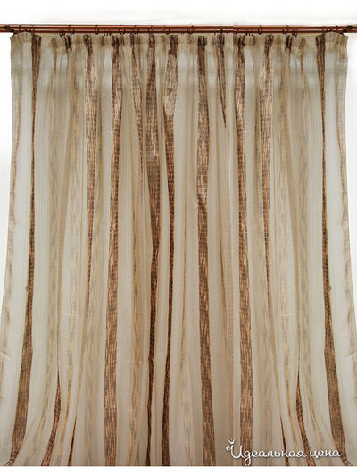 Тюль, 300*280 см Togas, цвет коричневый