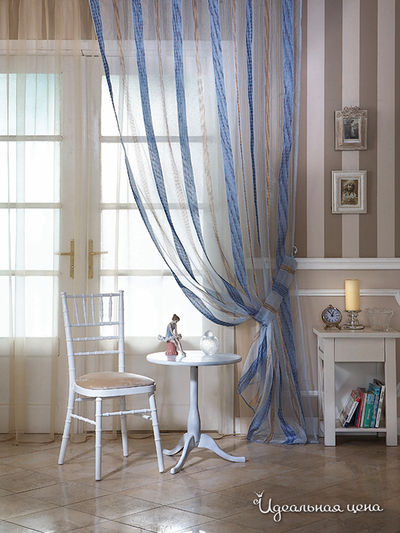 Тюль, 300*280 см Togas, цвет голубой