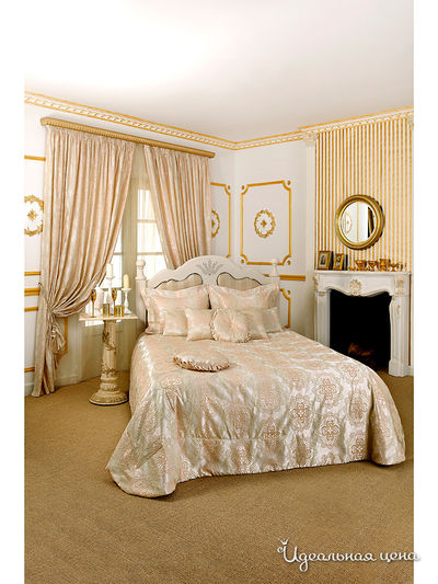 Покрывало, 260*260 см + подушка, 40*40 см ( 2 шт ) Togas, цвет персиковый