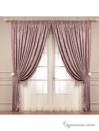Шторы Togas, цвет розовый, сиреневый