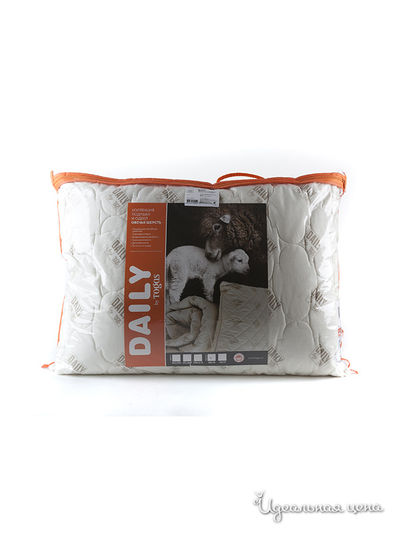 Подушка, 50x70 см Daily by T., цвет белый