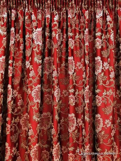 Шторы, 200*260 см Togas, цвет бордовый