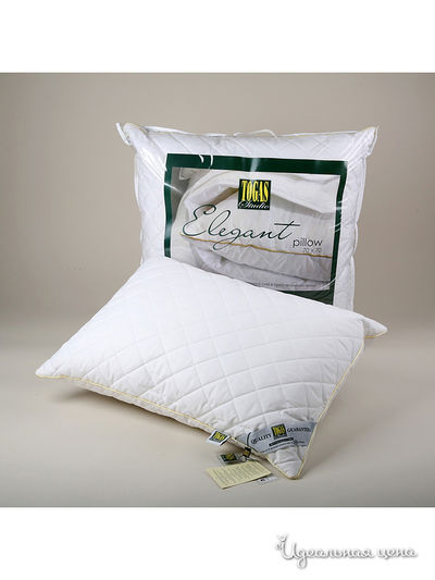 Подушка, 50x70 см Togas, цвет Белый