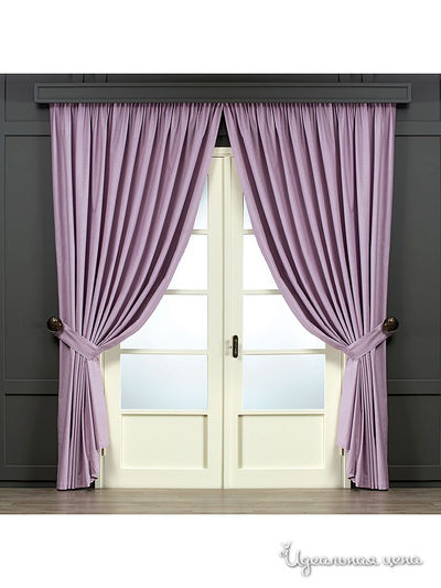 Шторы, 260x275 см - 2 шт Togas, цвет сиреневый