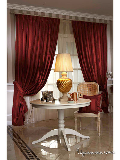 Шторы Togas, цвет бордовый