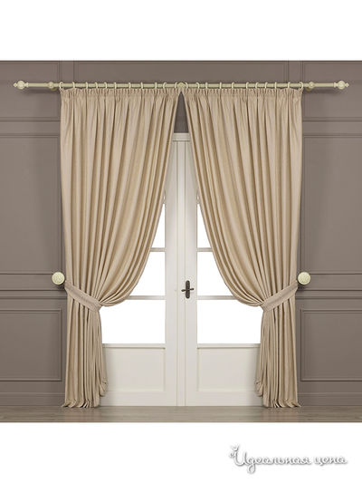 Шторы, 200x275 см Togas, цвет шампань
