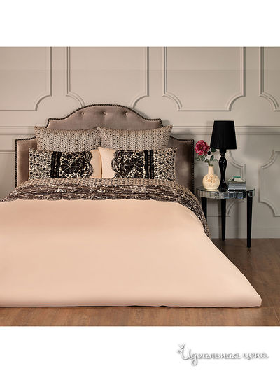 Комплект постельного белья Togas, цвет персиковый