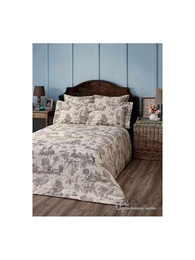 Комплект постельного белья двуспальный Togas, цвет бежевый