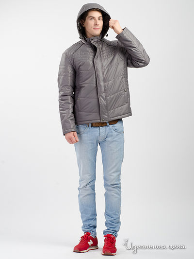 Куртка мужская F &amp; E, цвет серый