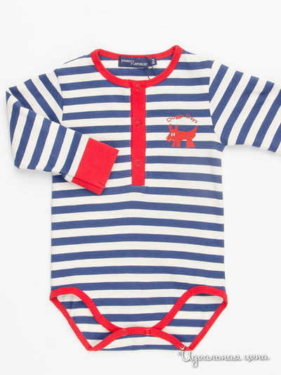 Боди для мальчика Junior Republic, цвет мультиколор Junior Republic, цвет 100 - мультиколор