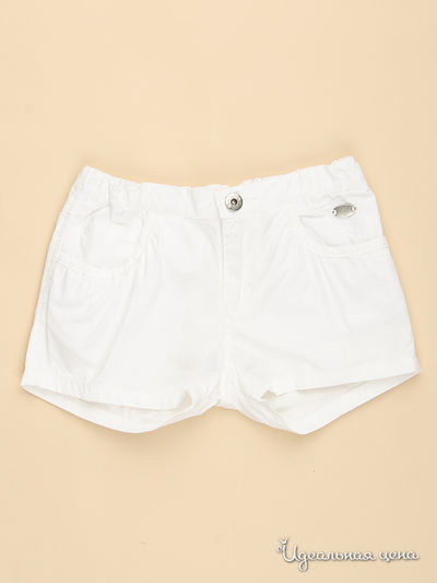 Шорты для девочки Mirtillo, цвет белый