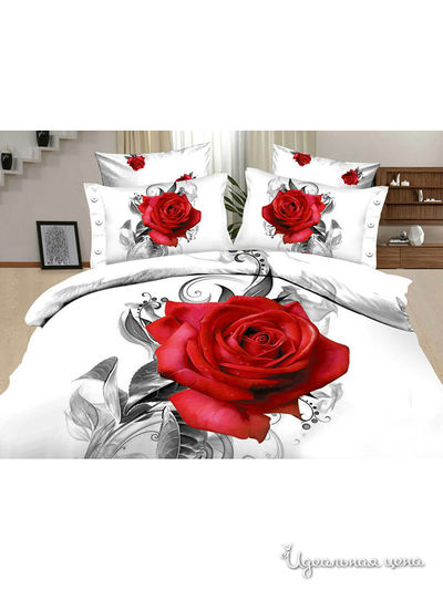 КПБ сатин 3D евро Arlet, цвет Мультиколор