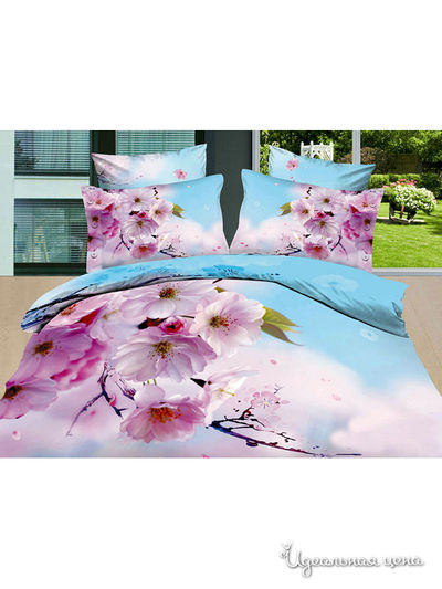 КПБ сатин 3D евро Arlet, цвет Мультиколор