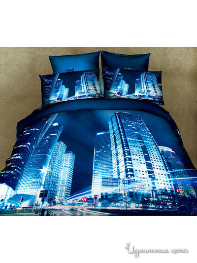 КПБ сатин 3D евро Arlet, цвет Мультиколор