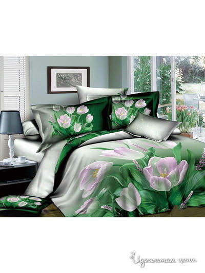 КПБ сатин 3D евро Arlet, цвет Мультиколор